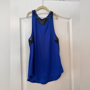 Blue lululemon tank